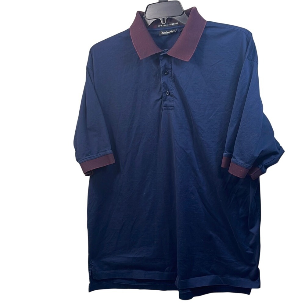 Dunbrooke Preppy Vintage Y2k men‎ Polo Shirt Classic Style size 2X